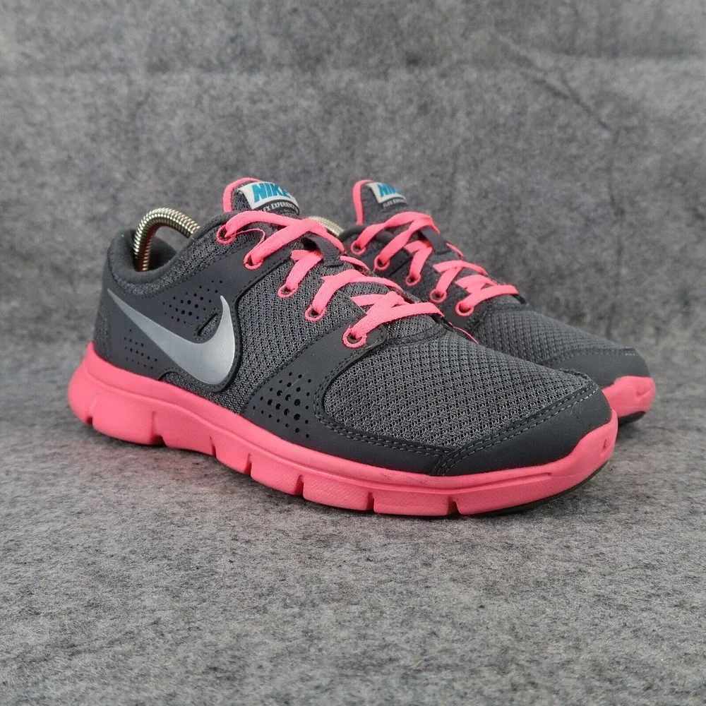 Nike Shoes Womens 8.5 Athletic Sneakers Flex Experience RN Trainers Running Grey